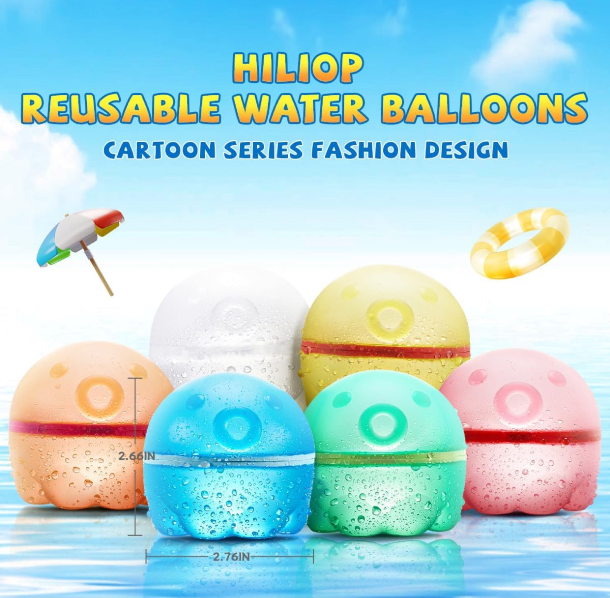 Summer fun alert! Reusable water balloons marked down to $17.99 for a 16 pack.
40% coupon available 

Summer toy, kid toys, water toys, outdoor activities, sale, Amazon find

#LTKGiftGuide #LTKsalealert #LTKkids