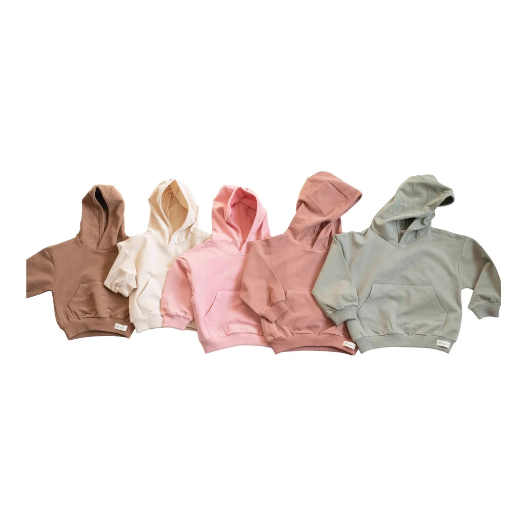 Fall Baby Organic Hoodies French Terry Fabric Clothing - Etsy | Etsy (US)