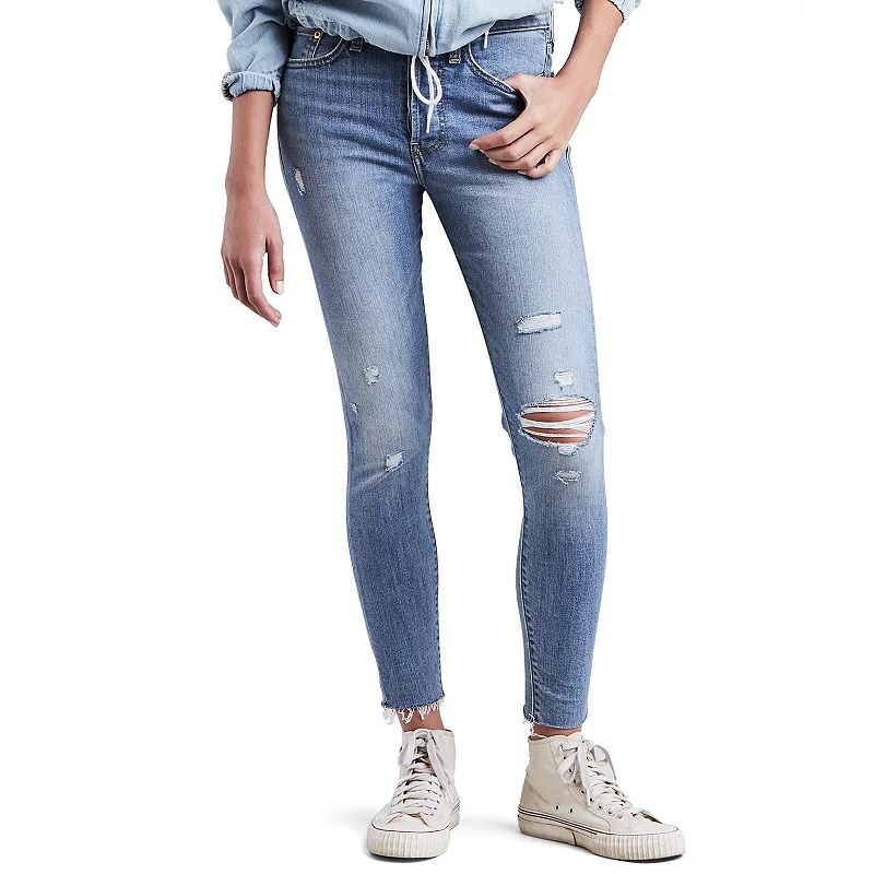 Women's Levi's Wedgie Fit Skinny Jeans, Size: 24(US 00)Medium, Light Blue | Kohl's