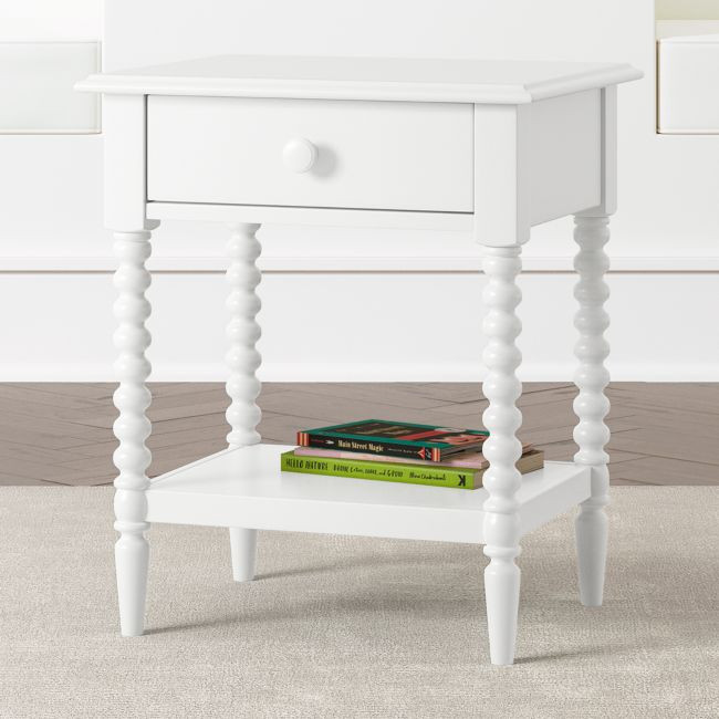 Kids Jenny Lind White Nightstand | Crate & Barrel