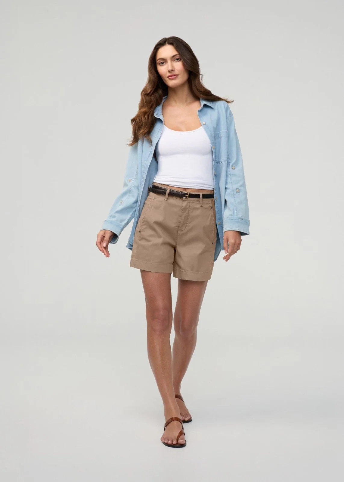 Live Lite High Rise Short - Desert Tan | DUER