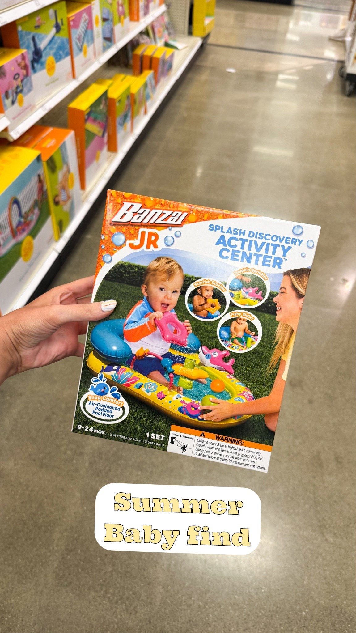 such a cute outdoor water activity for older babies & young toddlers!! 💦 grabbed for my baby girl #baby #summer #watertoys #targetfinds

#LTKBaby #LTKSwim #LTKmomlife