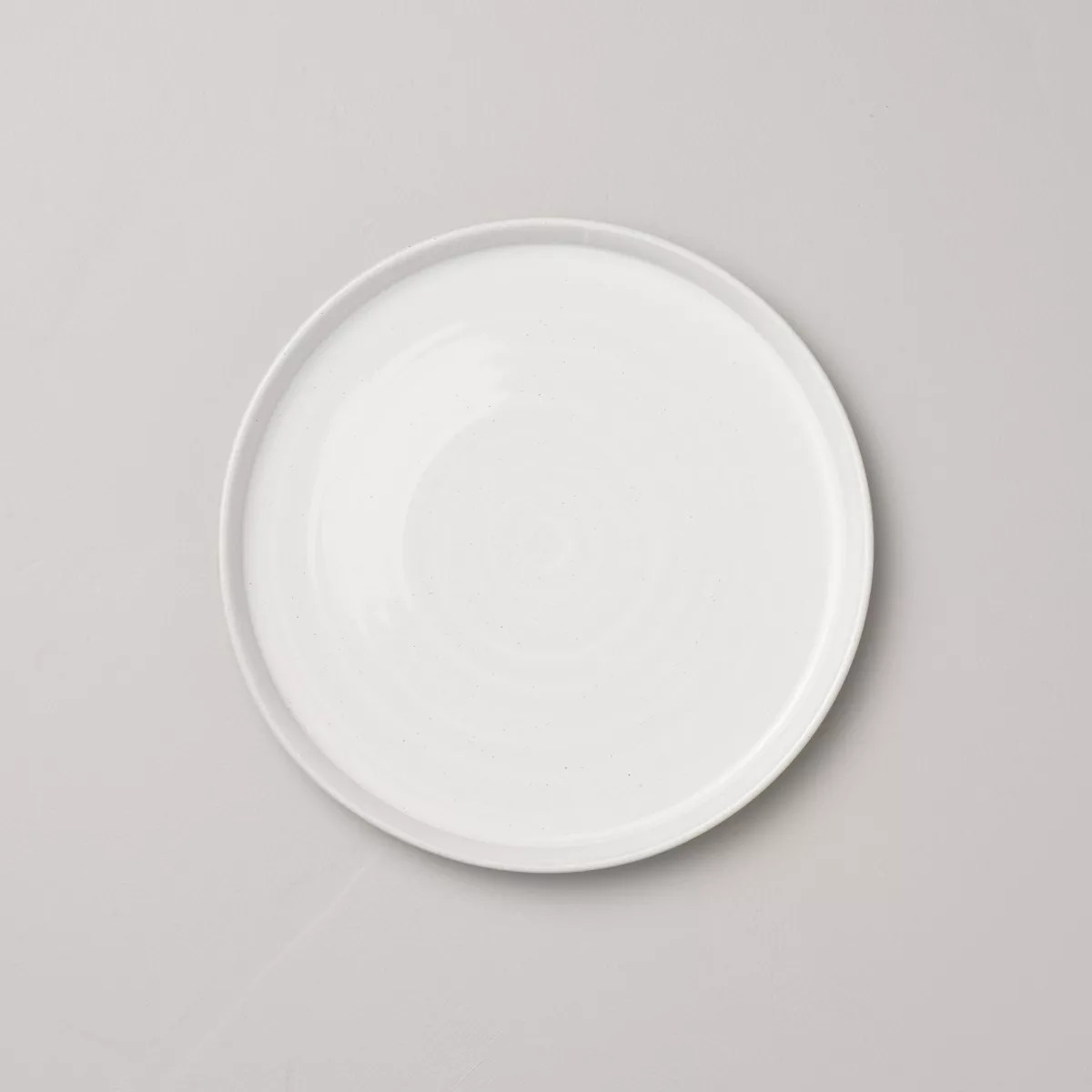 8.5" Flared Brim Stoneware Salad Plate Vintage Cream - Hearth & Hand™ with Magnolia | Target