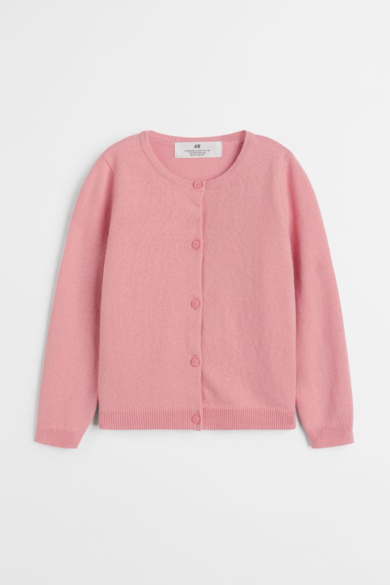 Fine-knit Cotton Cardigan | H&M (US + CA)
