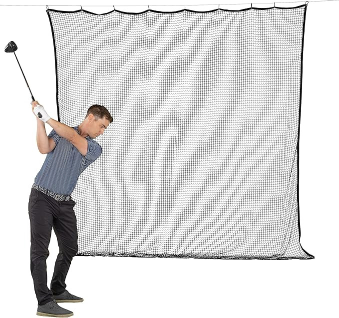 GoSports Sports Netting - Hitting Net for Golf, Baseball, Hockey, Soccer, LAX and More - 10 ft, 1... | Amazon (US)