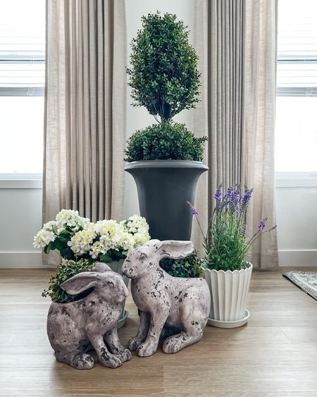 Plans for my summer porch include cute bunny planters, fluted pots, urn planters and my favorite faux plants and flowers. 

Home decor 

#LTKstyletip #LTKhome #LTKSeasonal