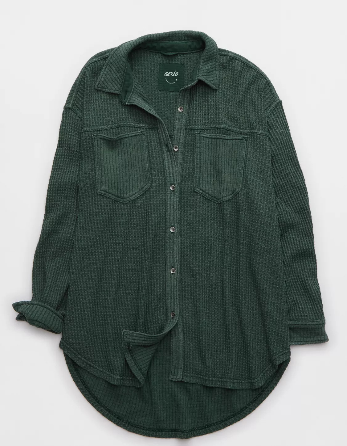 Aerie Anytime Fave Waffle Shirt | Aerie