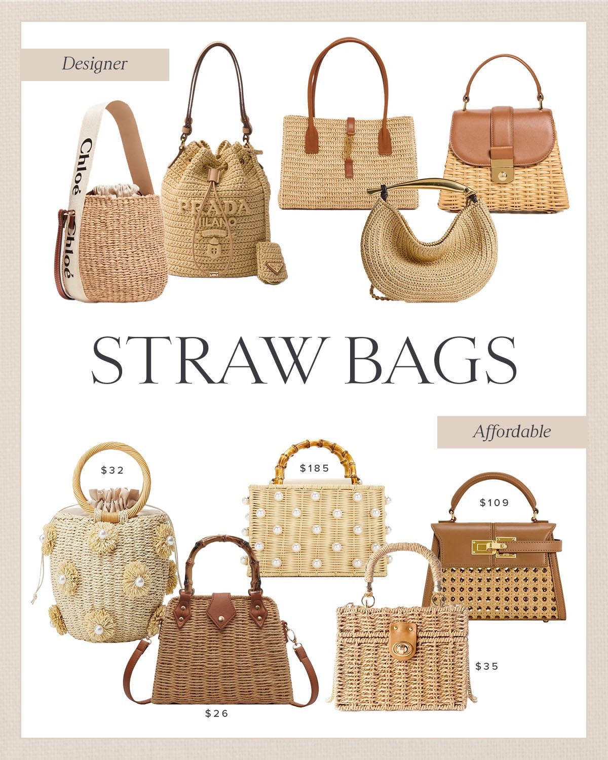 BAGS \ straw handbags for spring and summer👜👜 find one for every budget!

Amazon
Designer 
Fashion 

#LTKFindsUnder100 #LTKItBag #LTKSeasonal