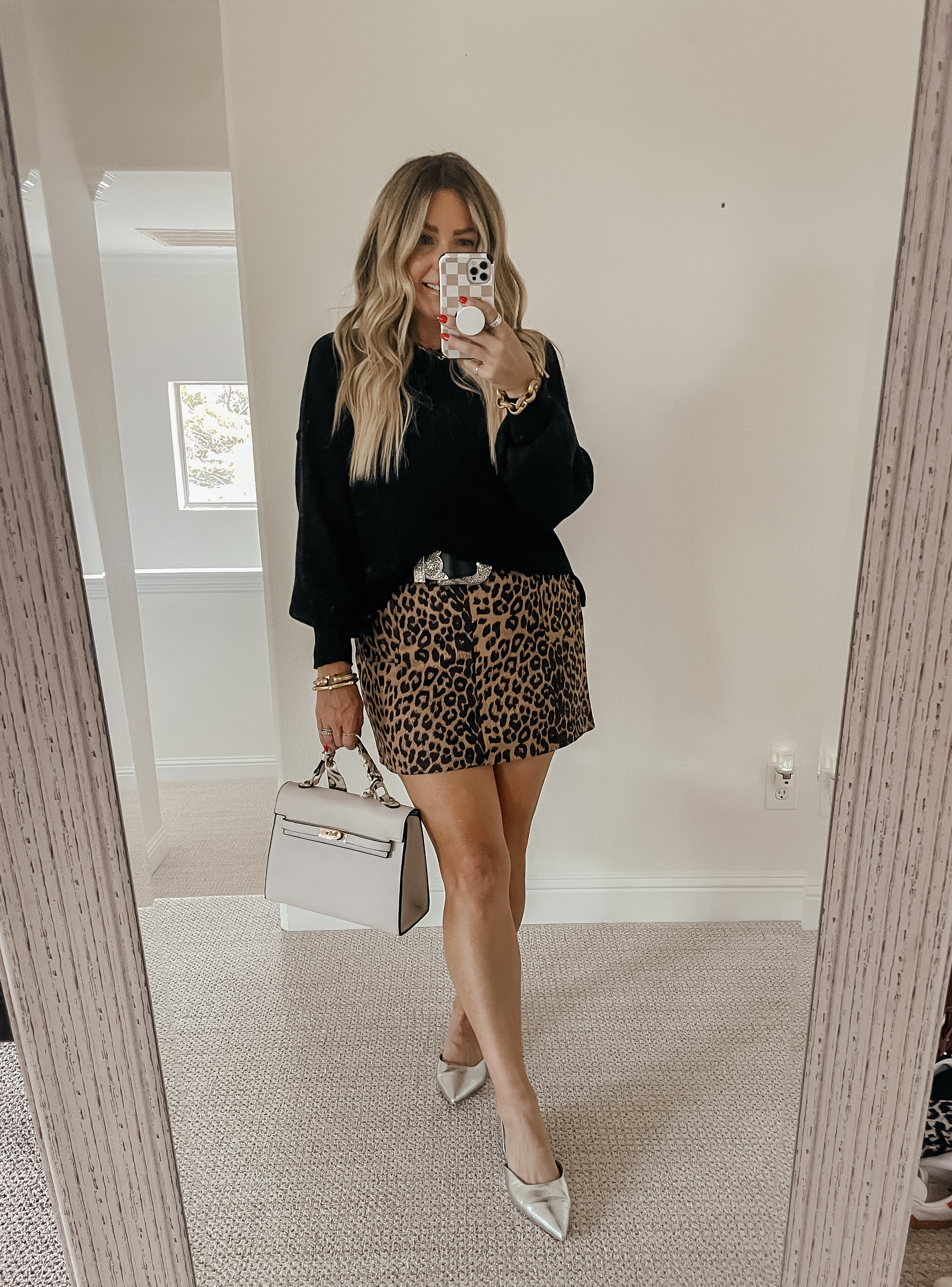 Sized up to large in the leopard skirt and sweater. Suede. Eras tour outfit. Family photos outfit. Family photos outfit. Thanksgiving outfit. Holiday party. Friendsgiving. Workwear. Trouser pants. Fall fashion. Black Friday outfit. Turkey day outfit. Thanksgiving parade. 
Sale

Comment SHOP below to receive a DM with the link to shop this post on my LTK ⬇ https://liketk.it/4W0kc #ltkgiftguide #ltkholiday #ltkcyberweek

Comment SHOP below to receive a DM with the link to shop this post on my LTK ⬇ https://liketk.it/4W0hz #ltkcyberweek #ltkgiftguide #ltkholiday

#LTKCyberWeek #LTKHoliday #LTKGiftGuide