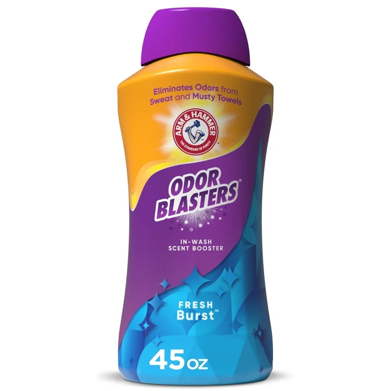 ARM & HAMMER Odor Blasters In-Wash Scent Booster, Laundry Scent Booster Fresh Burst Scent, 45 Oz | Walmart (US)