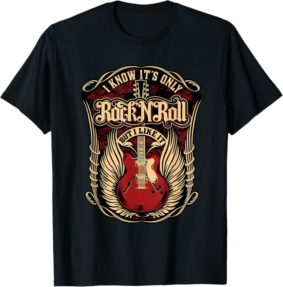I know it's only rock and roll T-Shirt | Amazon (US)