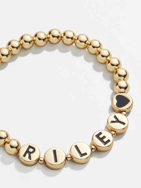 Custom Black Disc Pisa Bracelet | BaubleBar (US)