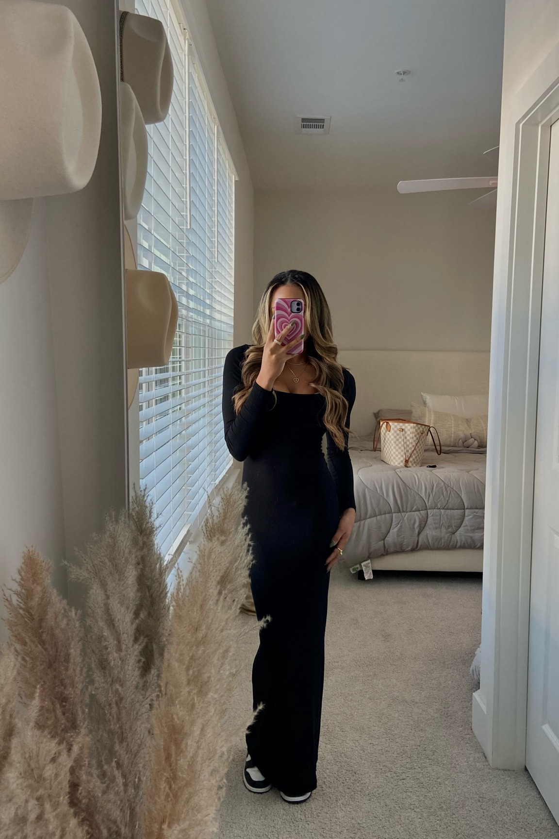 Viral skims dress 🤝 me 🖤 wearing a size XS 

#LTKU #LTKunder100 #LTKGiftGuide