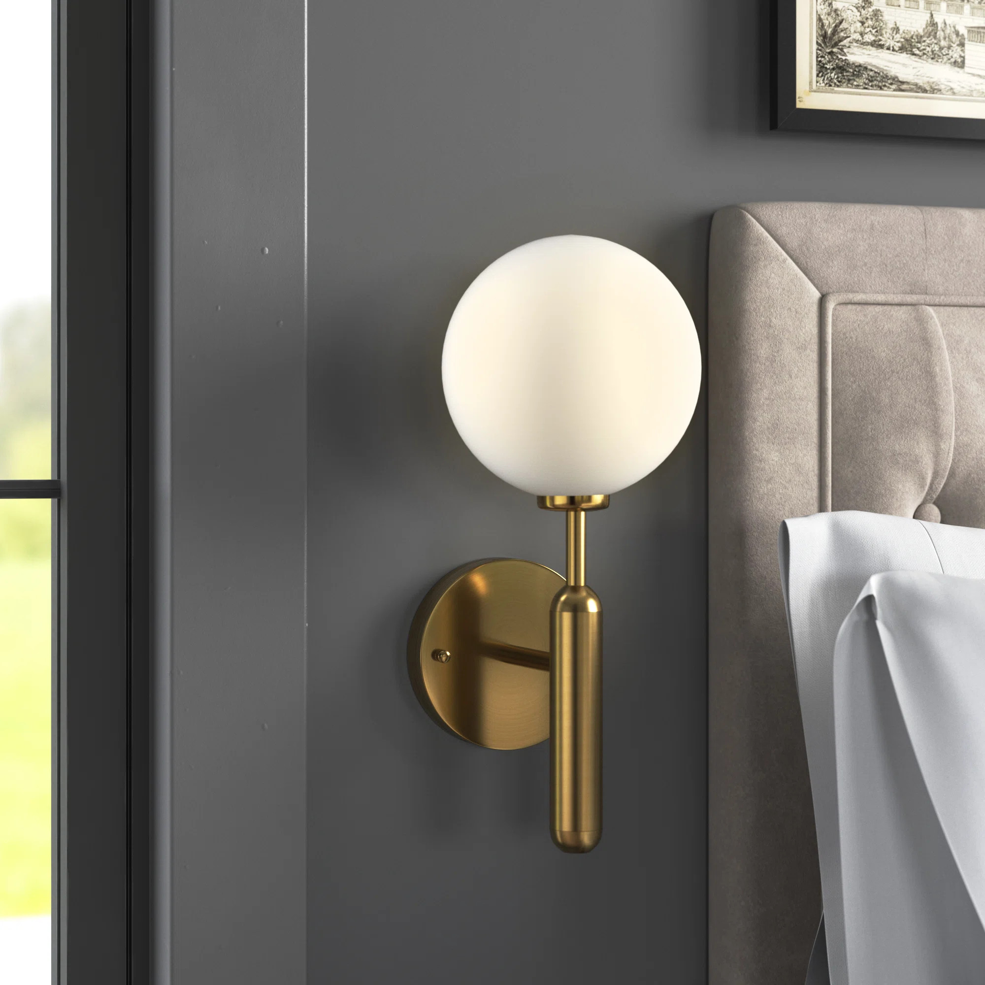 Aquista Iron Armed Sconce | Wayfair North America