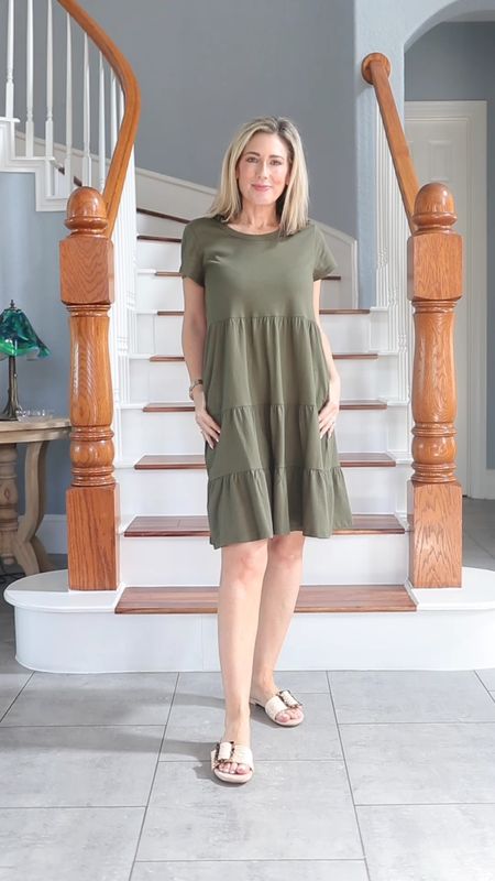 Three summer dresses that can take you from casual to dressed up! Run TTS (XS here) and the 1st and 3rd option have pockets!! Loving the shoes too and everything is under $50!

Summer dresses, wedding guest dress, eyelet dress, fashion over 40, fashion over 50 

#LTKOver40 #LTKFindsUnder50 #LTKVideo