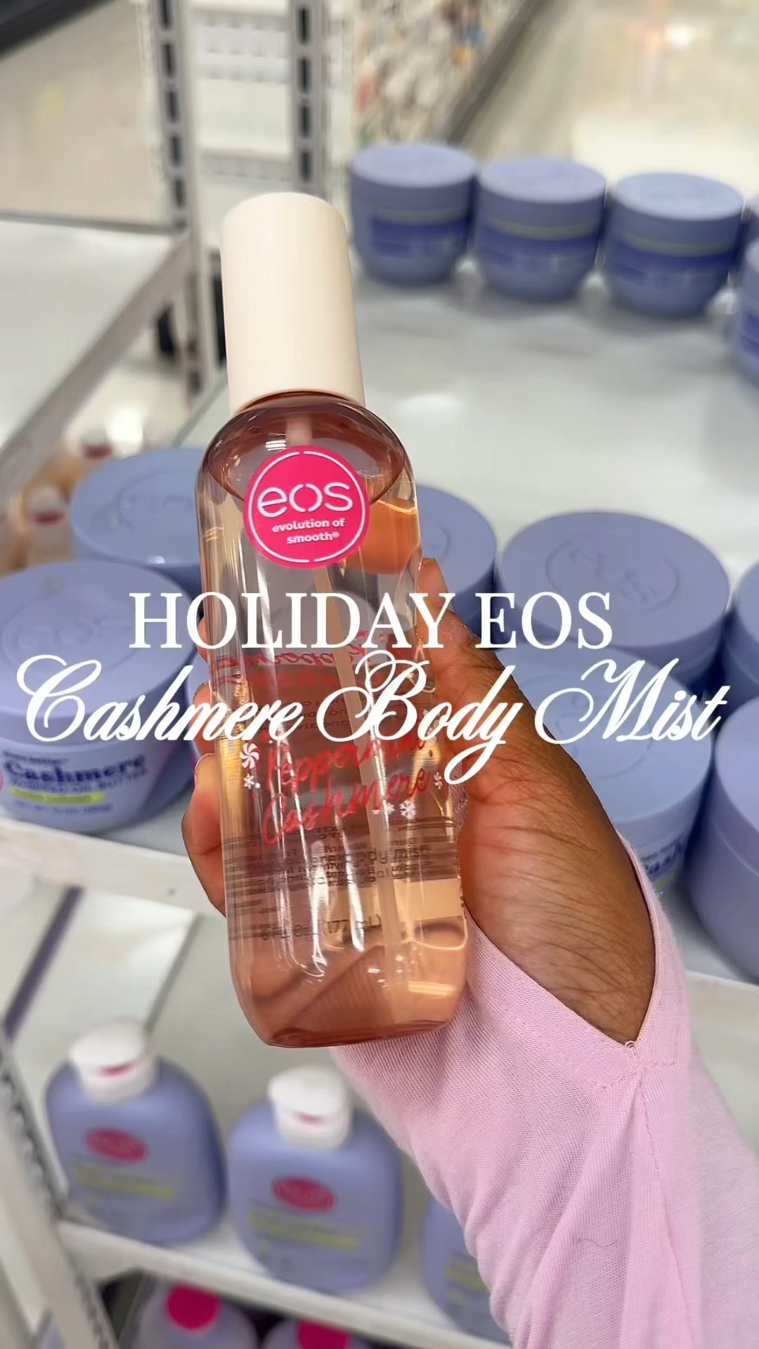 eos has some new Cashmere Body Mist out for the holidays and they all smell soo delicious! I am in love with the Peppermint Cashmere scent!

#LTKHoliday #LTKSeasonal #LTKBeauty