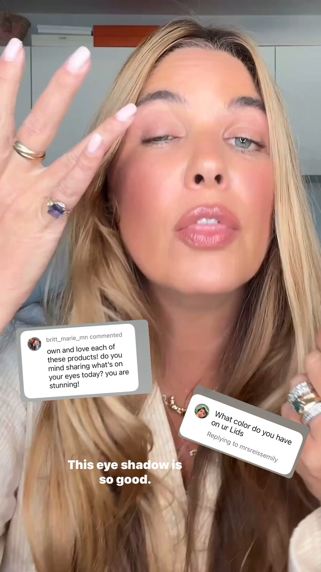 Eyeshadow is RMS Luster. 
Blush is by Chantecaille and is LE for holiday. 
💞💞

#LTKHoliday #LTKBeauty #LTKFindsUnder50