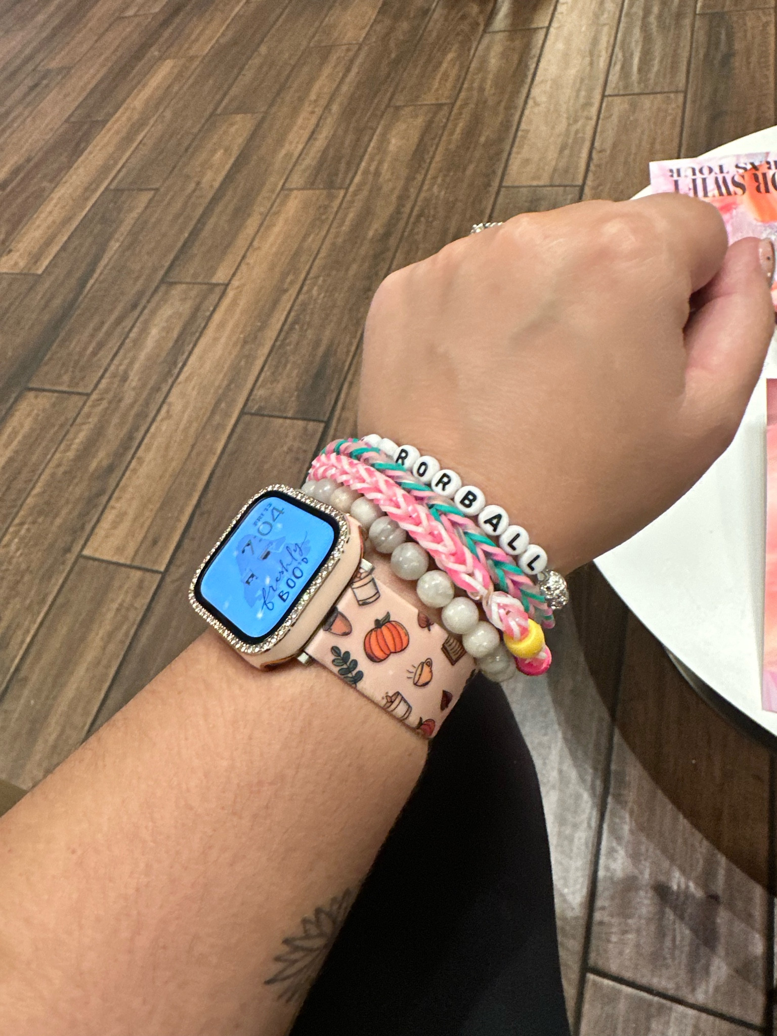 Still loving fall fall themed watch strap from @shein. It was perfect with my friendship bracelets. This kit makes the cutest things  

#LTKkids #LTKfamily #LTKGiftGuide