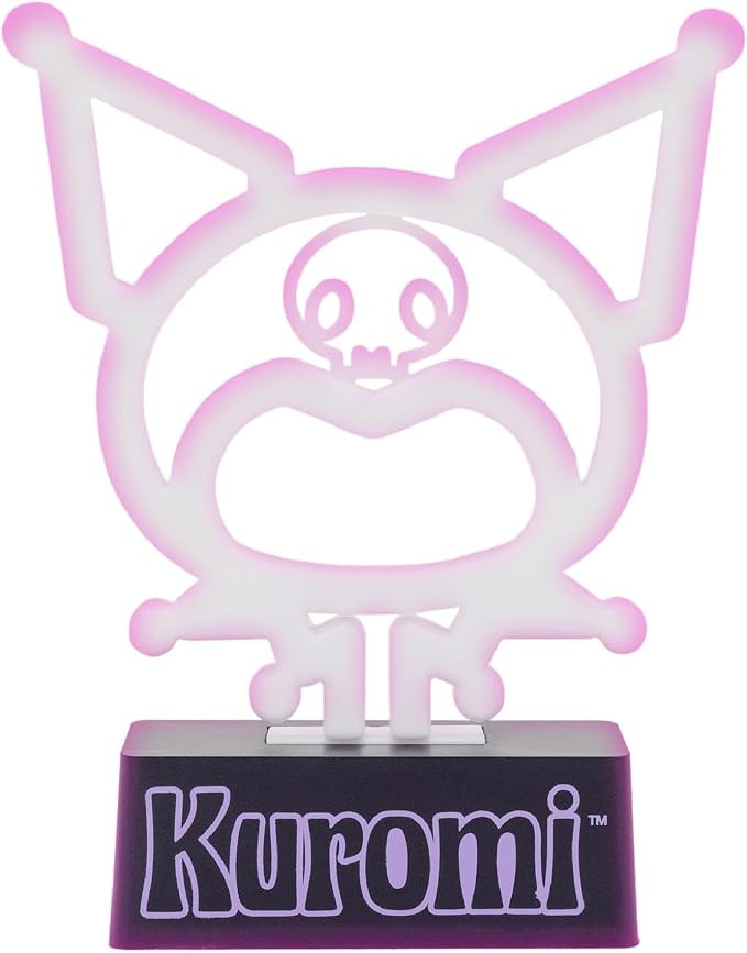 Silver Buffalo Sanrio Hello Kitty Kuromi Mood Lighting, Neon Light Lamp | Amazon (US)