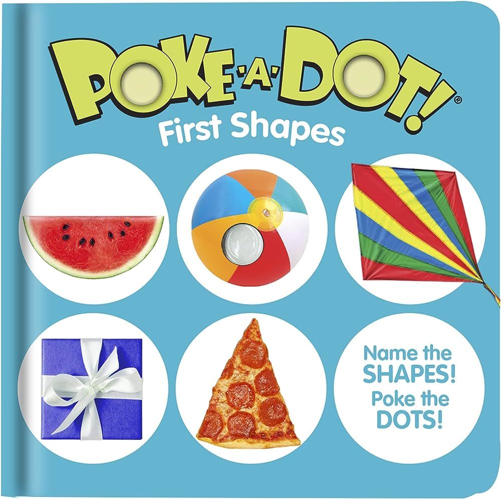 Melissa & Doug Children’s Book – Poke-a-Dot: First Shapes (Board Book with Buttons to Pop) | Amazon (US)