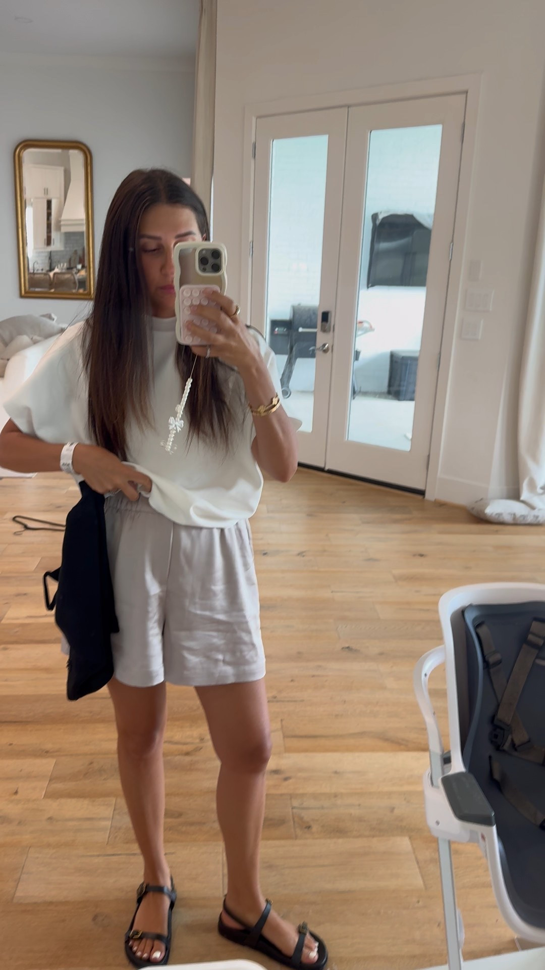 Top: small
Tank: small
Shorts: medium

DEDE20 for 20% off top and shoes! $22 target tank that look so $$$x 
