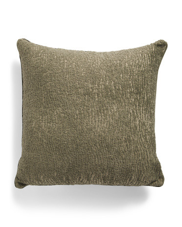 24x24 Forrest Textured Wave Velvet Pillow | Home | Marshalls | Marshalls