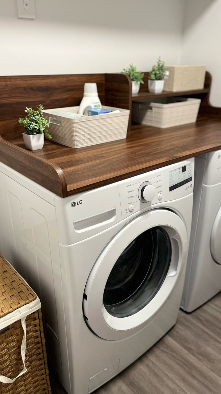 Washer + dryer countertop glow-up… obsessed with this fresh, clean look 🌟
Follow & Comment TOP for the link 🔗

#homedecor 
#amazon #amazonfinds #primedaydeals