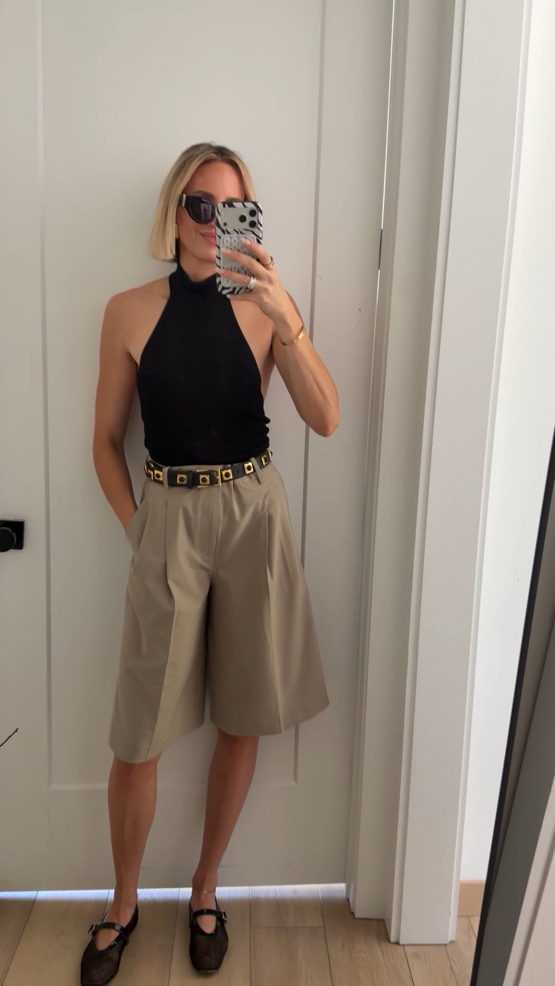 Sundays look🙃 wearing a small in the top. Shorts run big. Size down! ￼

#LTKootd #LTKOver40 #LTKTall