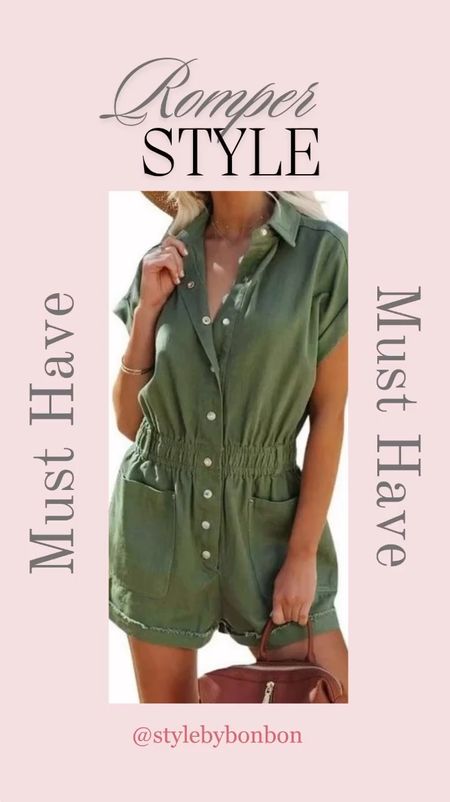 
Effortless chic meets everyday ease in our women's utility romper. Style, comfort, and endless possibilities all in one outfit! 💁‍♀️✨ #UtilityChic #FashionForward

#LTKStyleTip #LTKFindsUnder50