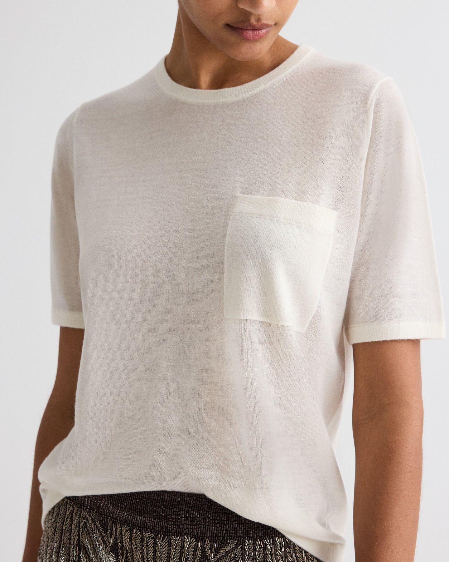 True Crewneck in Superfine Cashmere | TWP