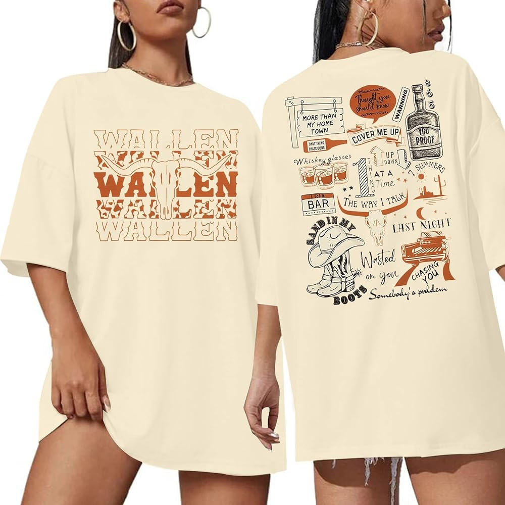 Oversized Shirt The Cowgirl Western T Shirt Nashville Music City Shirt Women Country Music Tees M... | Amazon (US)