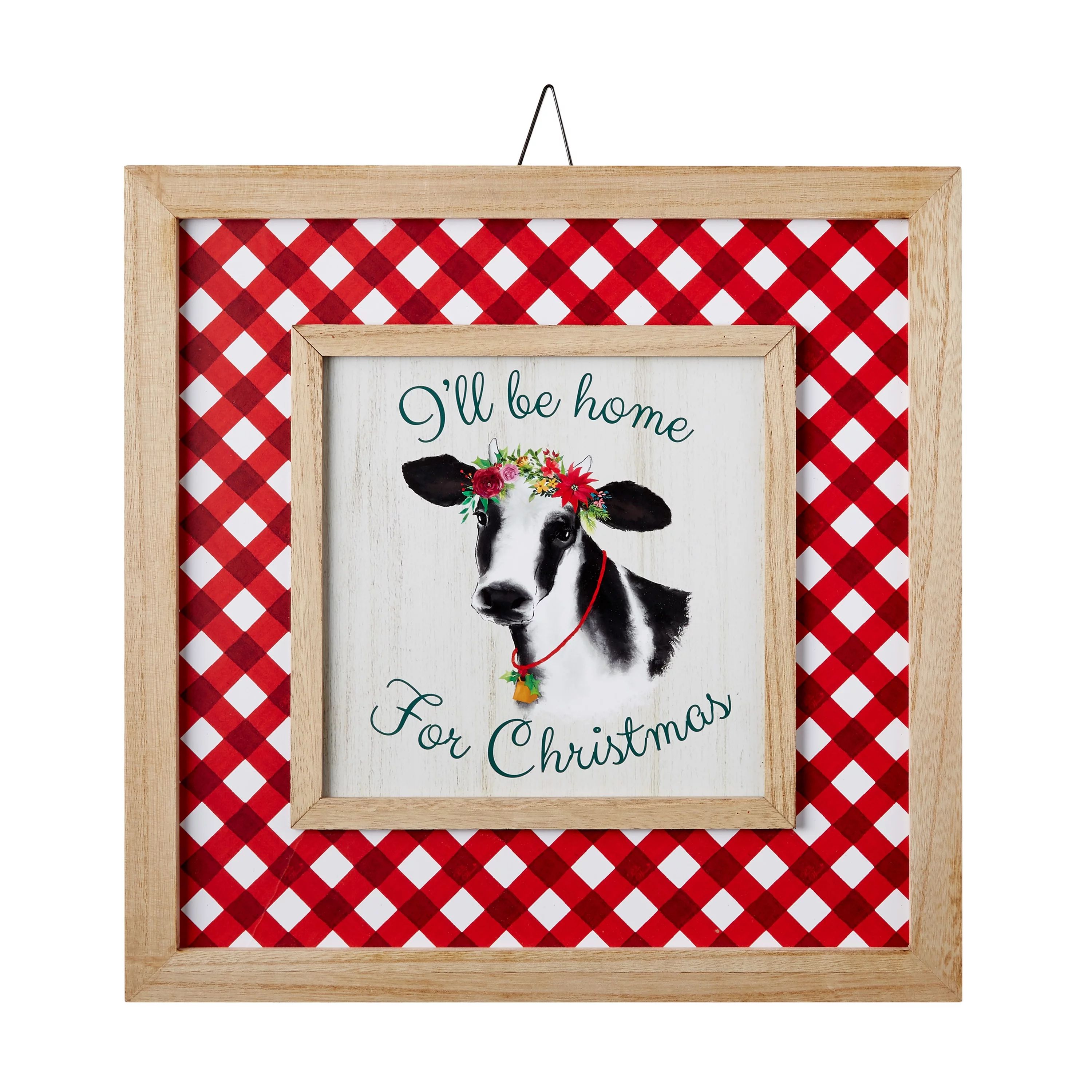 The Pioneer Woman Framed Sign, Holly Cow | Walmart (US)