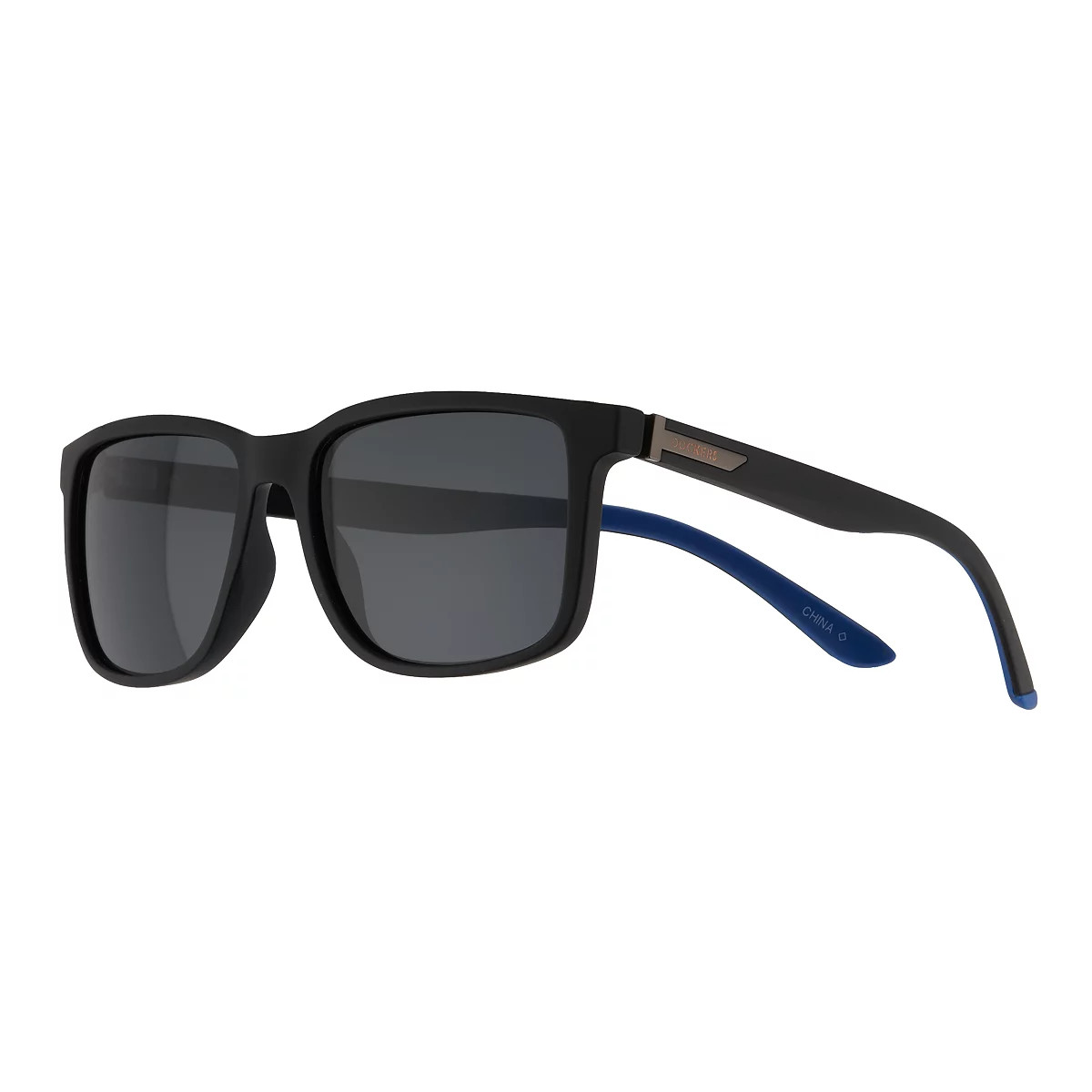 Men's Dockers® Rubberized Matte Black Polarized Sunglasses | Kohl's