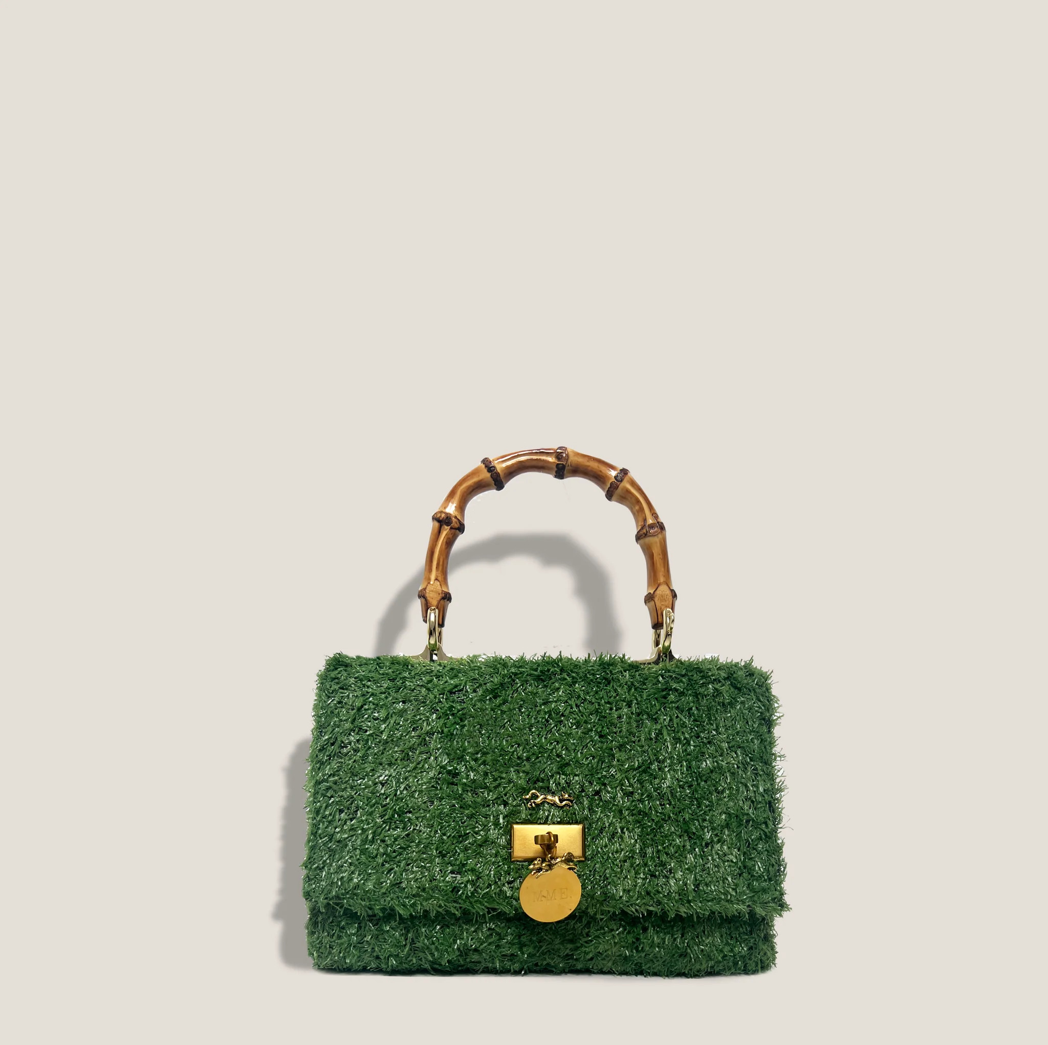 MME. COURT Grass Clutch* | MME.MINK
