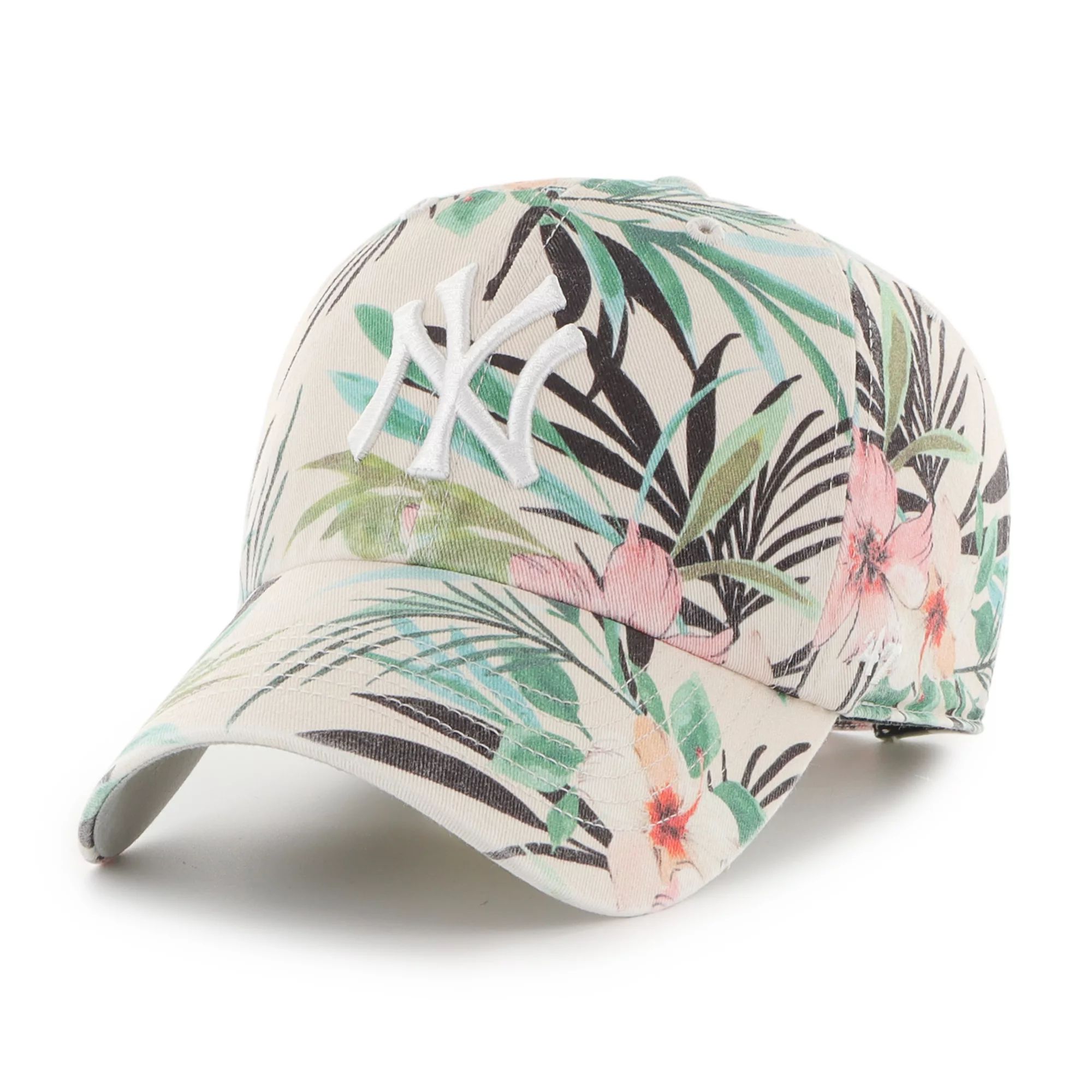 ‘47 Women's New York Yankees White Blossom Clean Up Adjustable Hat | Dick's Sporting Goods