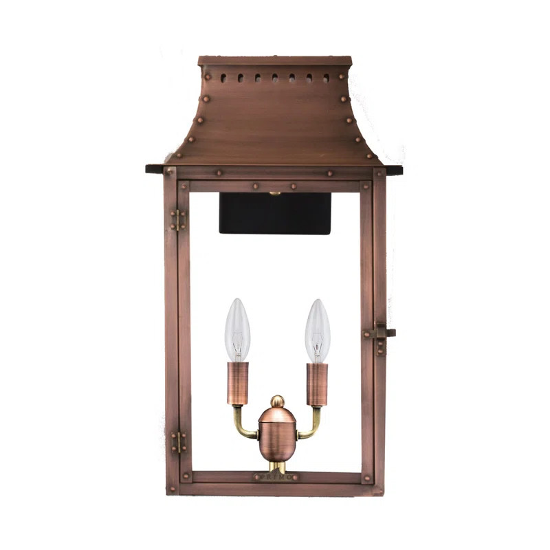 Beaux Bridge 19'' Electric Outdoor Lantern | Wayfair North America