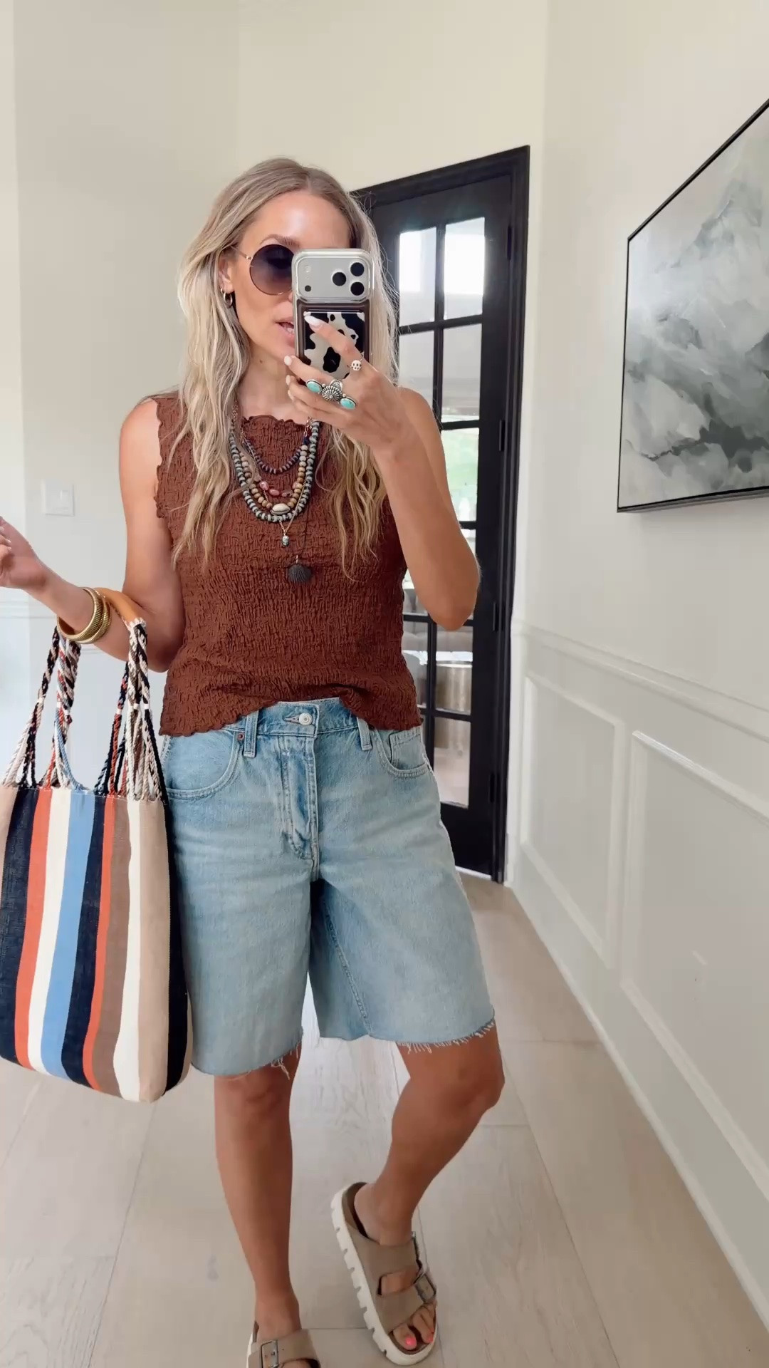 I promise you— you will not find a cuter pair of shorts for this low of a price 🙌🏼 these sleeveless smocked tops are a huge trend this year too!

Wearing my tts in both (small // 4)

5’5” // 120 lbs

#LTKootd #LTKgrwm #LTKmomlife