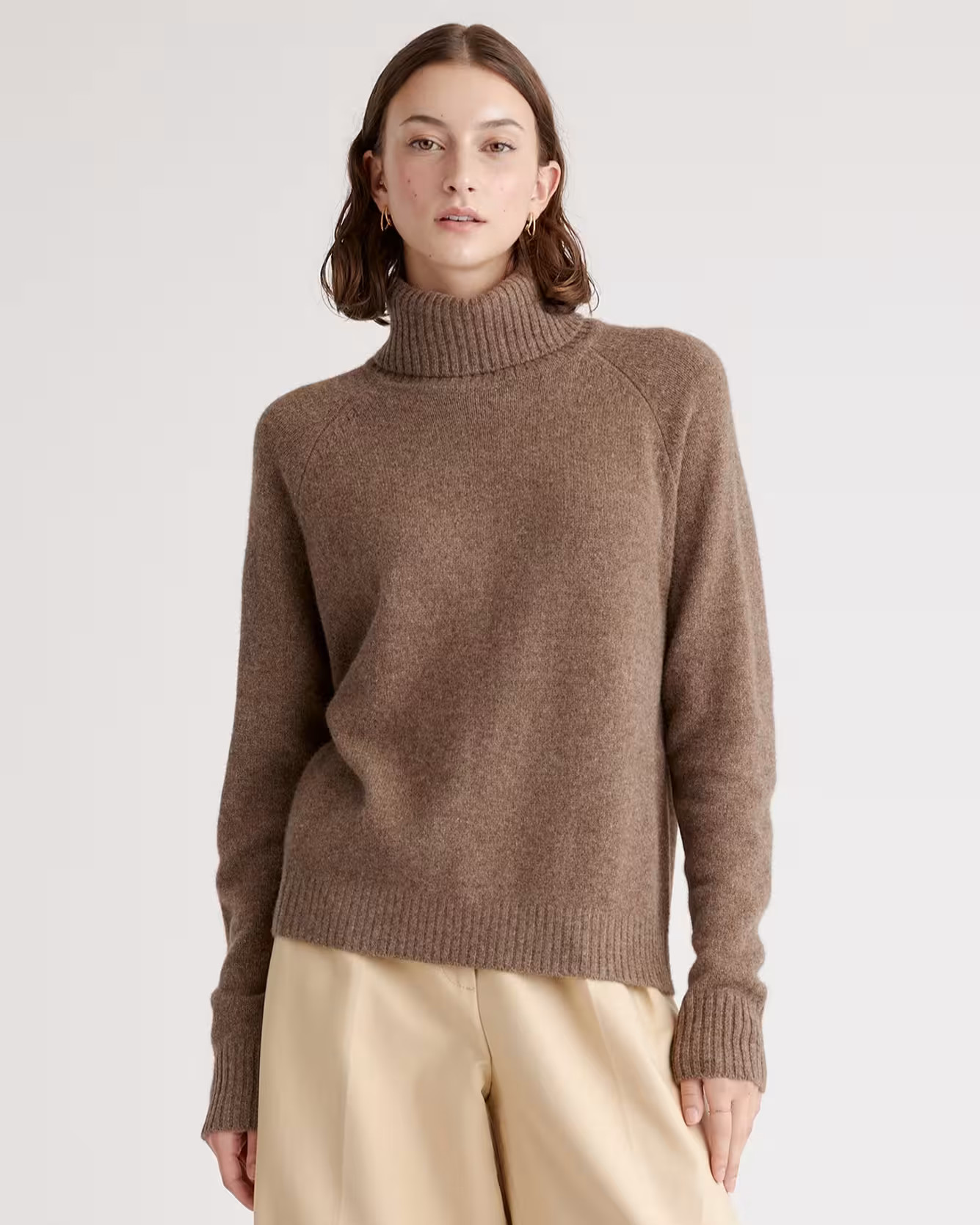 100% Yak Wool Turtleneck Sweater | Quince