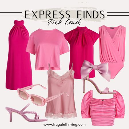 Get your Barbie on with pink apparel and accessories from Express 🩷

#barbie #pinkcrush #womensfashion #express

#LTKFind #LTKstyletip #LTKunder100