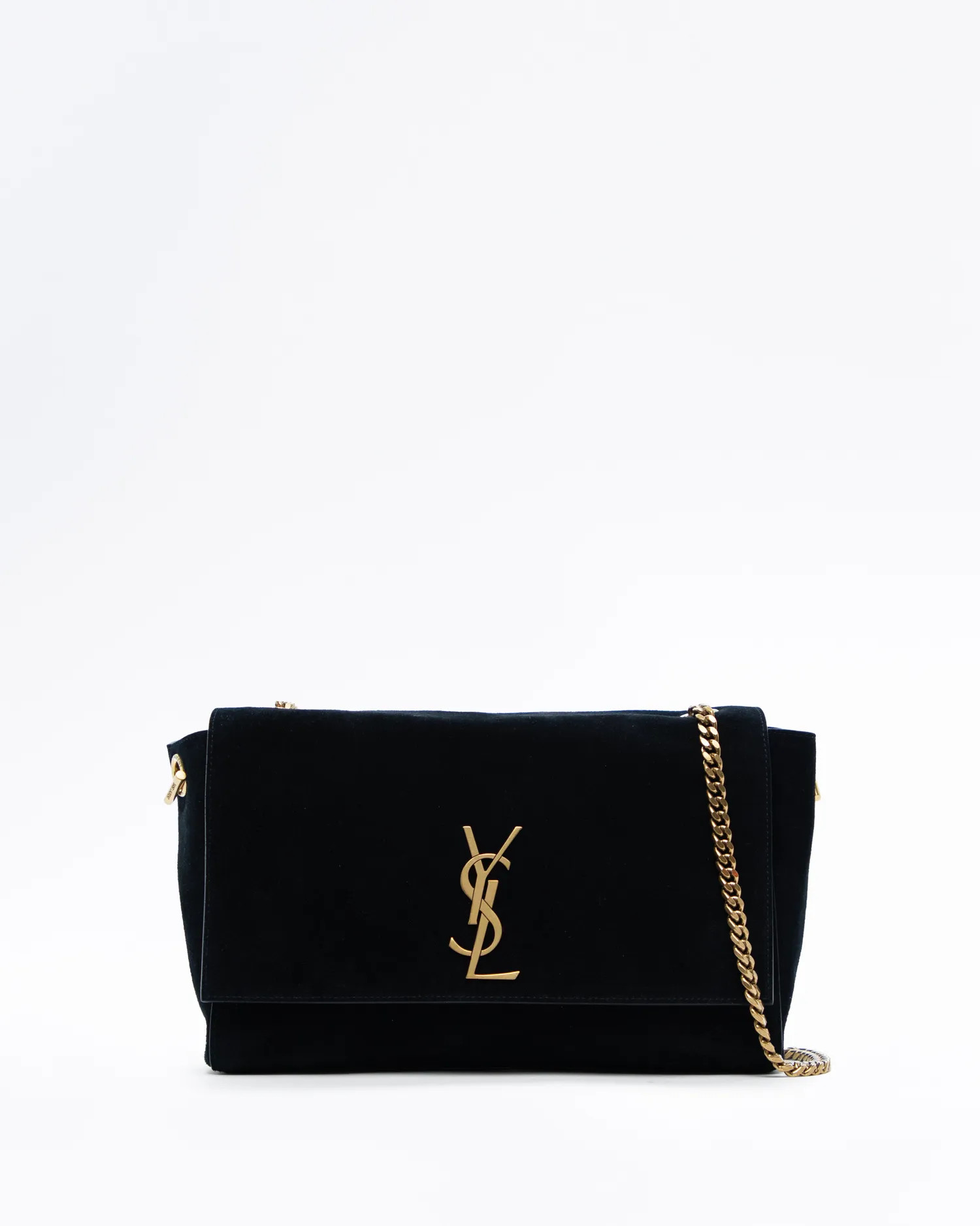 Suede Medium Kate Reversible Chain Bag | Vivrelle