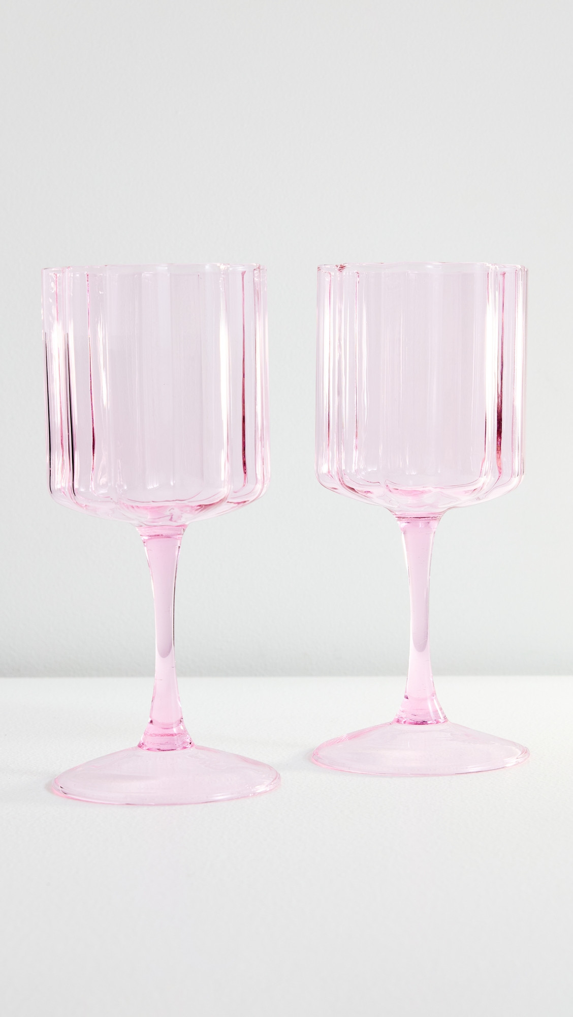 FAZEEK Wine Glasses Pink One Size | Shopbop