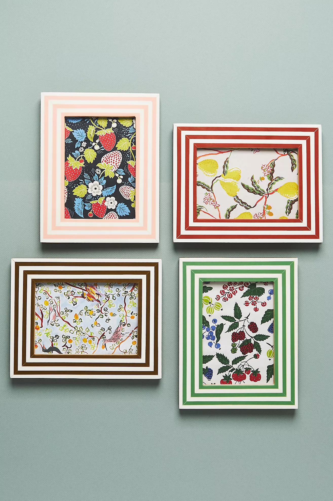 Striped Resin Frame | Anthropologie (US)