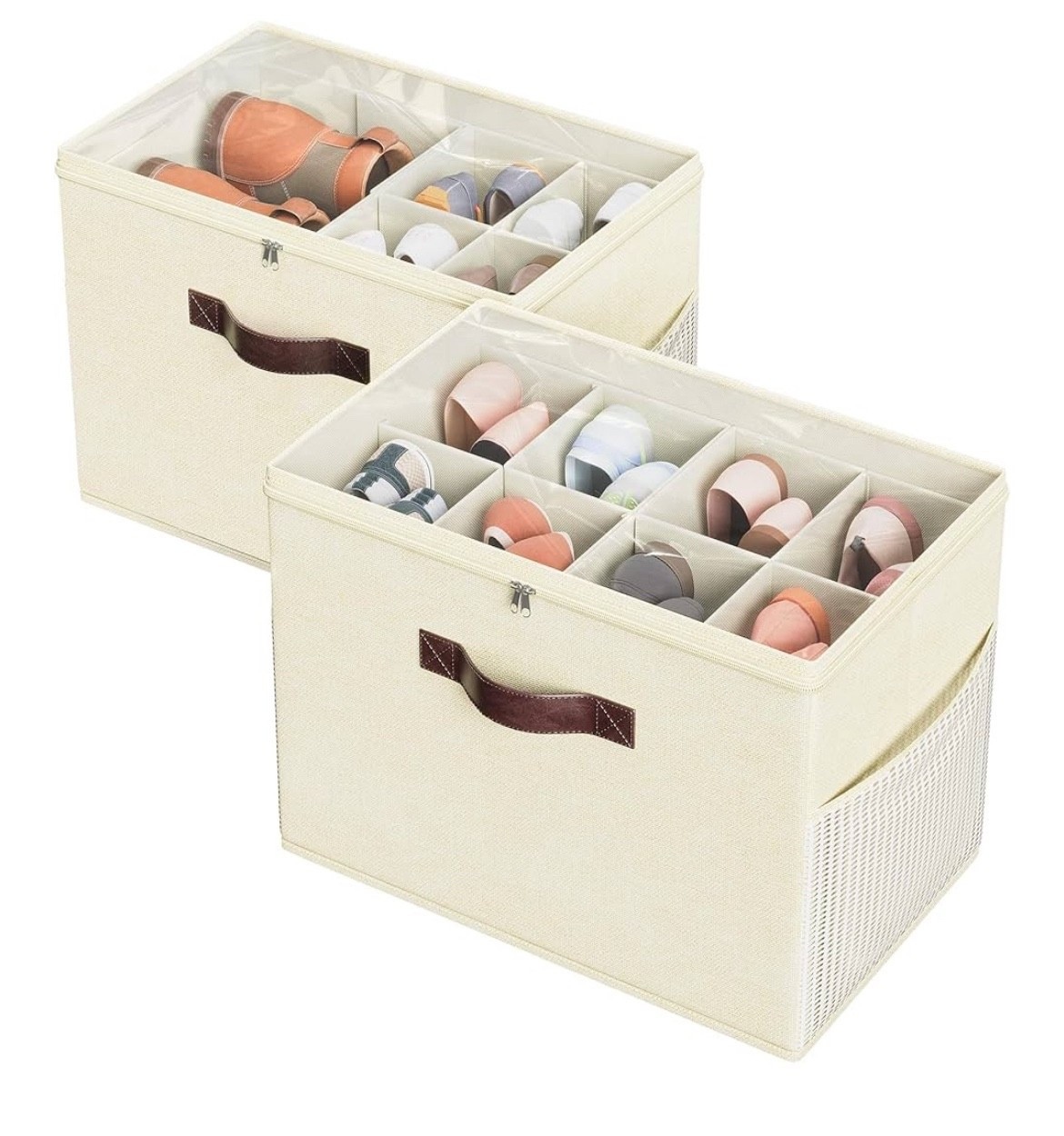 2 pack shoe organizer. A game changer for sandals! 
