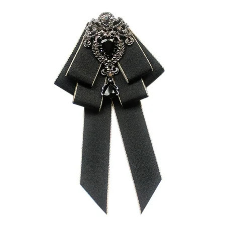 Bow Tie for Women Rhinestone Fashion Bowknot Necktie for Wedding Party Teens | Walmart (US)