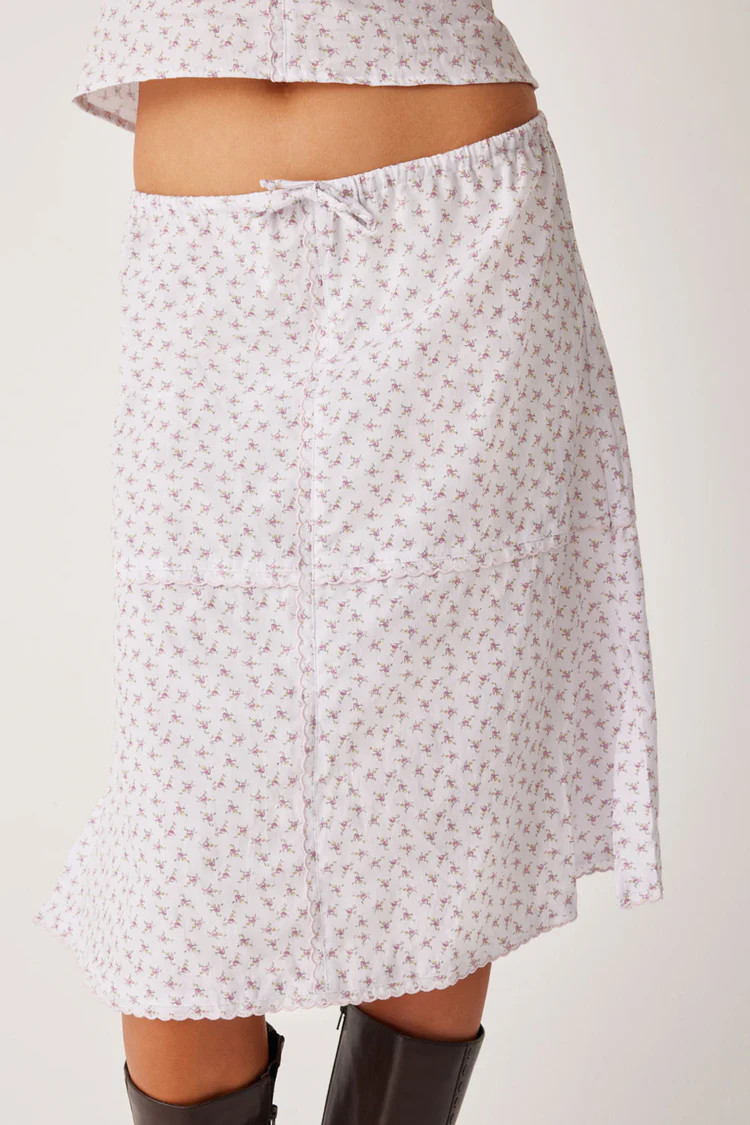 x SYDNEY SWEENEY Sienna Midi Skirt - Verona | Frankies Bikinis