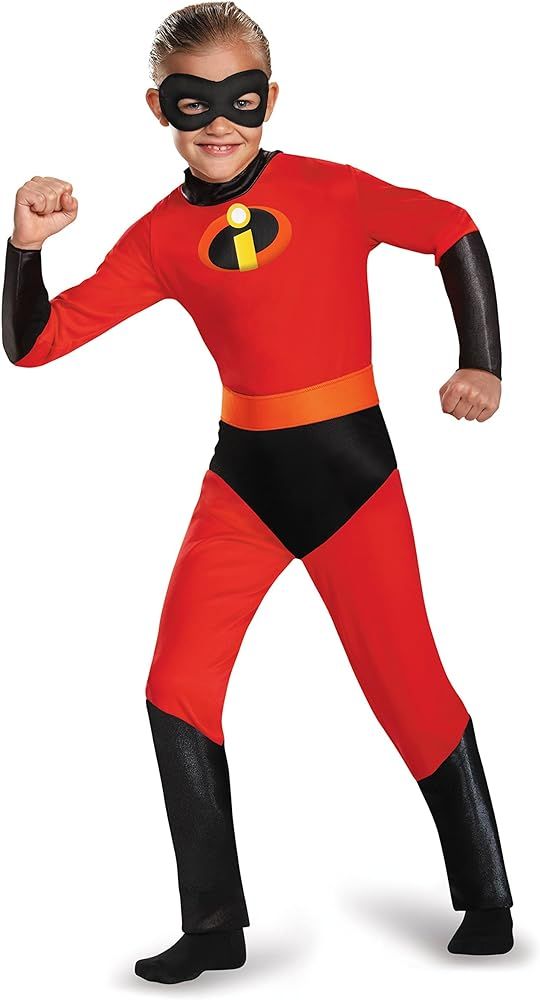 Disguise Dash Incredibles Child Costume with Metallic Logo and Detachable Belt | Amazon (US)