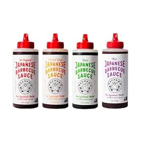 Bachan's Variety Pack Japanese Barbecue Sauce, (1) Original, (1) Hot and Spicy, (1) Yuzu, (1) Mis... | Amazon (US)