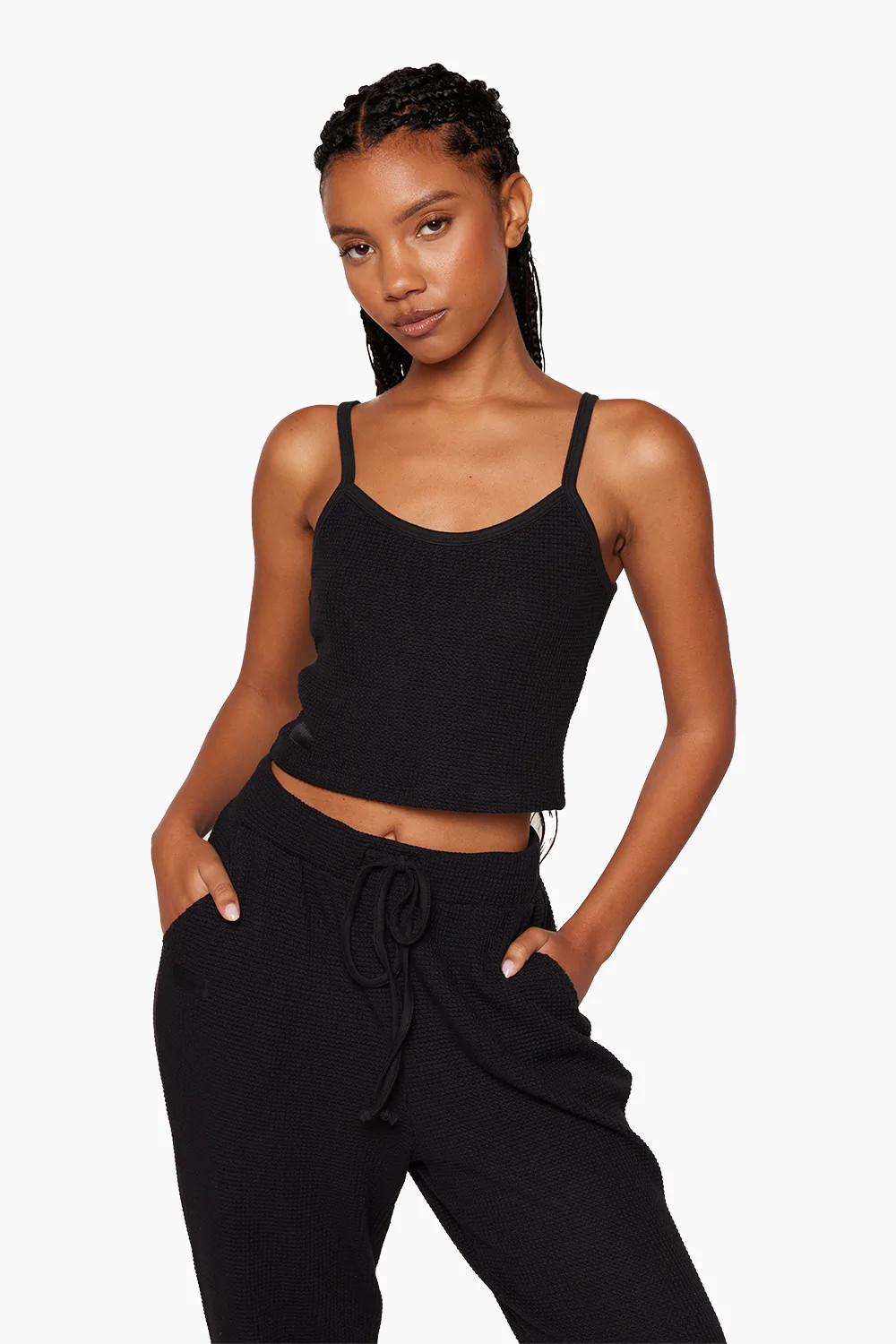 LOUNGE CAMI - ONYX | SET Active