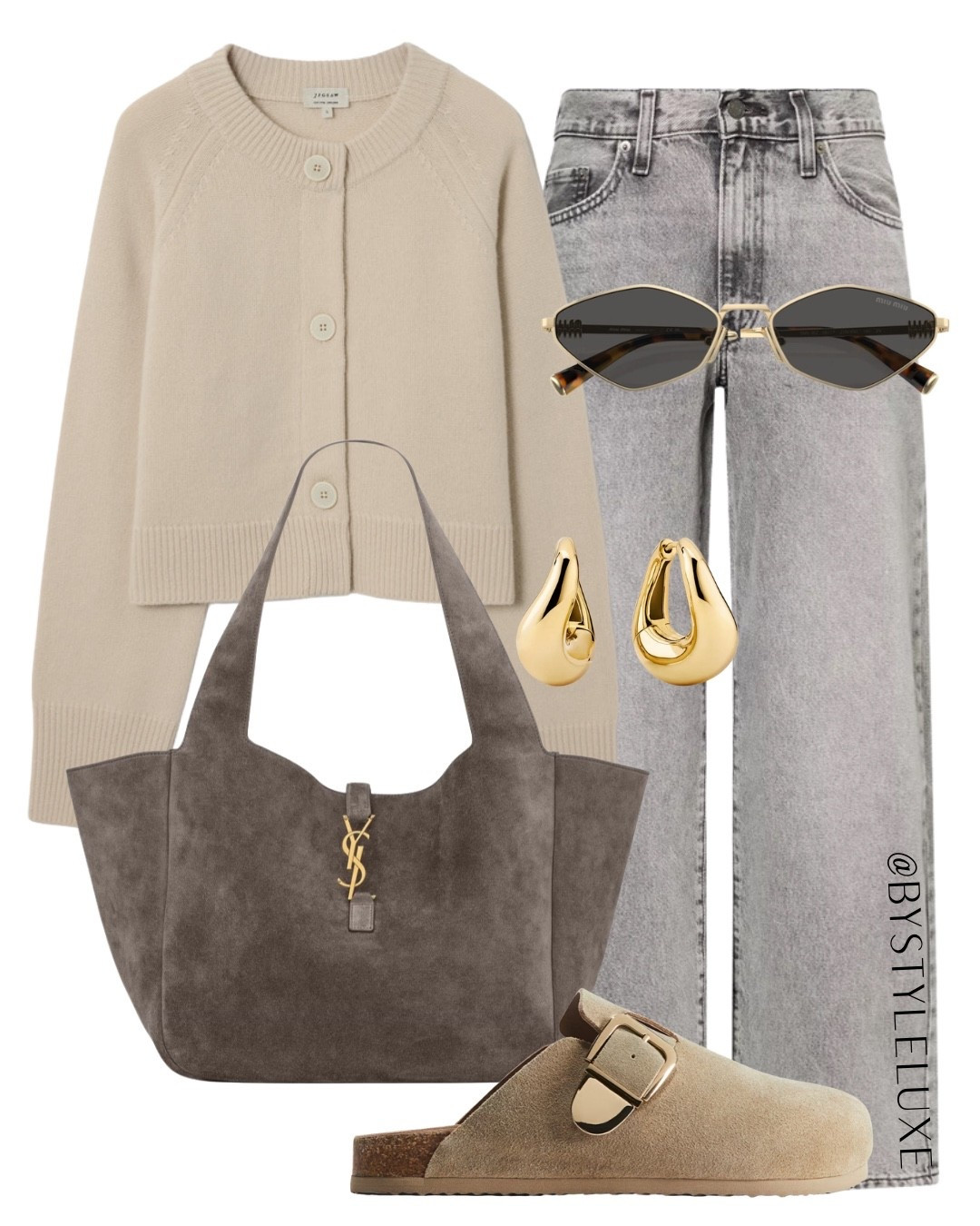 SUNDAY LOOK - perfect Sunday brunch/lunch outfit. Love all the cool tones in this outfit

#jeans #autumnoutfit #suede 

#LTKshoes #LTKautumn #LTKjeans