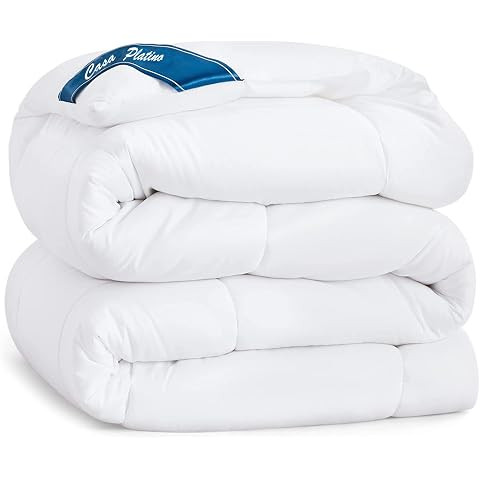 Bedsure Comforter Duvet Insert - Quilted Comforters Queen Size, All Season Duvet, Down Alternativ... | Amazon (US)
